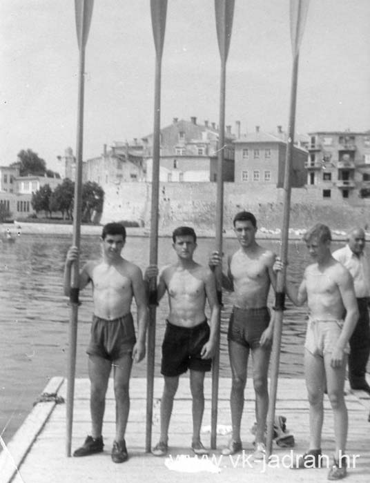 Cetverac za za pomladak 1959.g 1.Marij Matulina,2.Ivo Ivankovic,3.Klaudijo Stipcevic i 4.Zdravko Zuvanic.