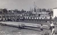 Svecano otvorenje sezone u drustvenom dvoristu, Zadar 1953.