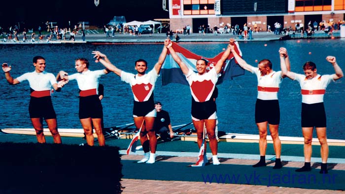 FraneNiseteo JZD i Ante Kusurin TRE  2001. Zlatna medalja na SP juniora